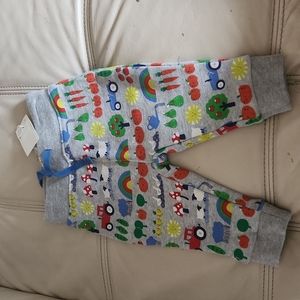 Baby Boden sweatpants 3-6M cotton farm animals